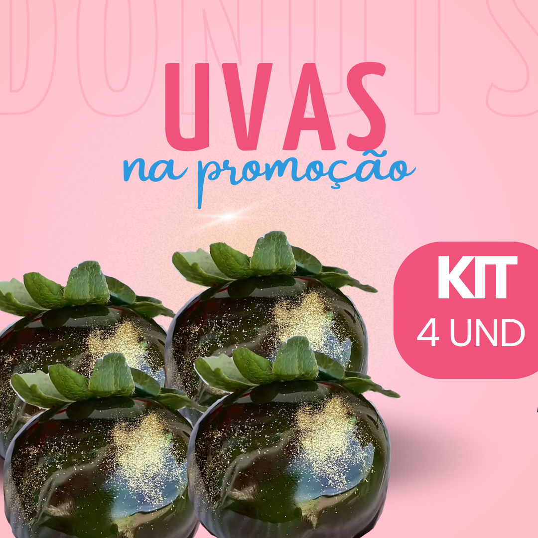Kit 6 morangos do amor